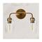Hello Honey® Robert Stevenson Lighting Holden Metal & Glass 2-Light Vanity